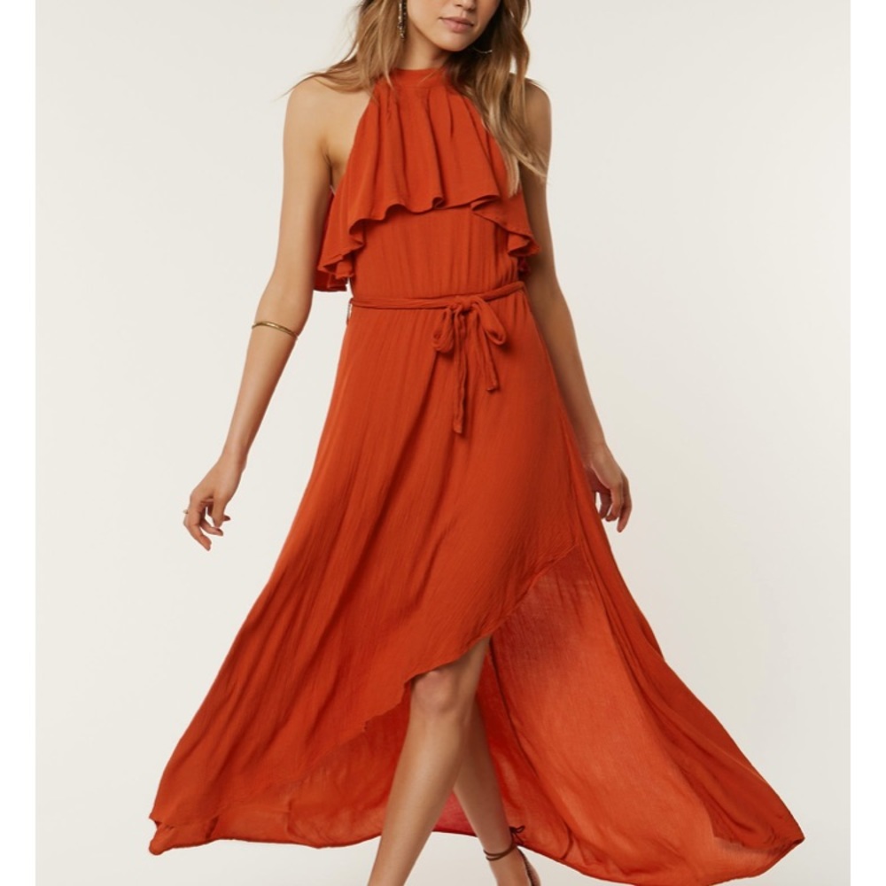 O’neill asymmetrical maxi dress